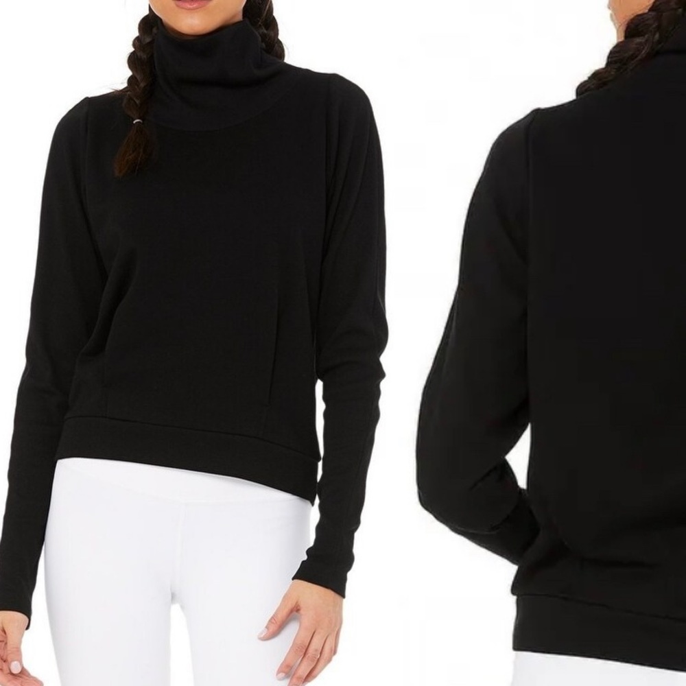 Alo Yoga Women's Clarity Sweatshirt Black XS